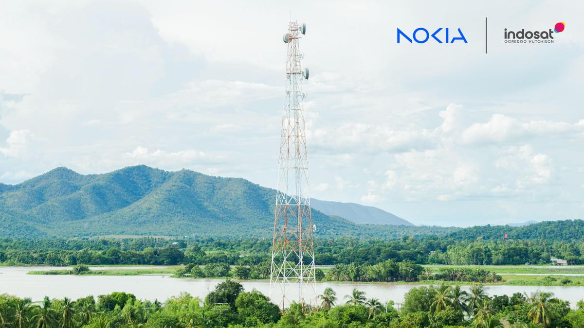Indosat Gandeng Nokia, Terapkan Jaringan Ramah Lingkungan Berbasis AI