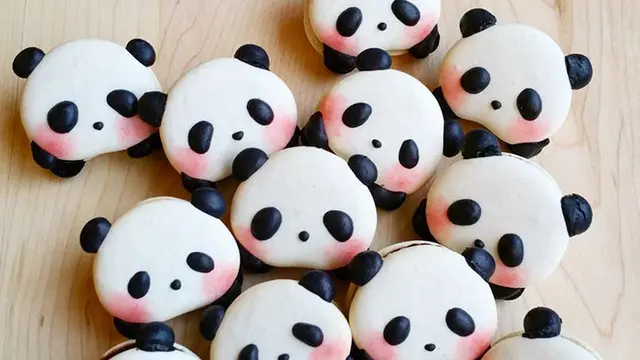 Macaron imut