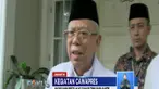 Ma'ruf Amin mendatangi pondok pesantren untuk bersilaturahmi kepada para pemuka agama dan para santri.