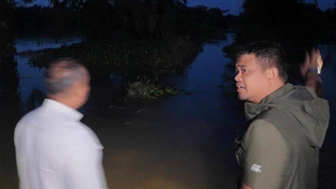 Gubernur Sumut Instruksikan Percepatan Perbaikan Tanggul Jebol di Langkat, Warga Berharap Banjir Segera Surut