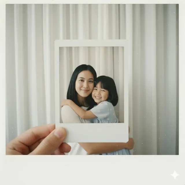 Cara Buat Foto Polaroid Masa Kecil dengan Sekarang di Gemini AI, Lengkap dengan Prompt