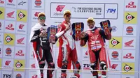 Tampil dengan Potongan RPM, Pembalap Astra Honda Herjun Atna Firdaus Tetap Finis Pertama Race 1 ARRC Sepang 2024