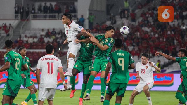 Timnas Indonesia Vs Arab Saudi di Kualifikasi Piala Dunia 2026