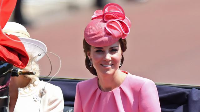 20170617-Kate Middleton di Parade Kerajaan-AFP