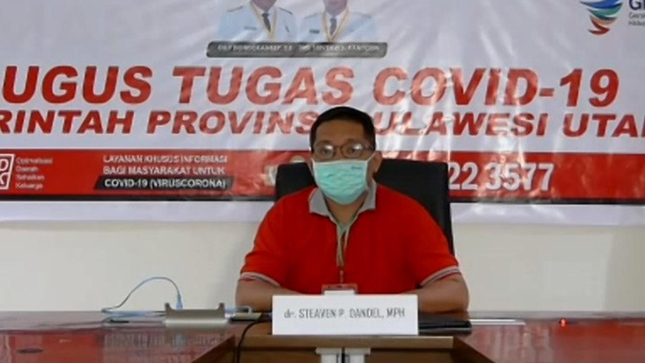Jubir Gugus Tugas Covid-19 Sulut dr Steaven Dandel.