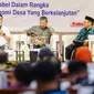 Anggota Komisi XI DPR Muhammad Misbakhun saat menjadi pembicara pada woskshop atau lokakarya bertema 'Pengelolaan Keuangan Desa yang Akuntabel Dalam Rangka Peningkatan Produktivitas untuk Transformasi Ekonomi Desa Berkelanjutan' di Kantor Pemda Probolinggo, Jumat (15/9/2023).