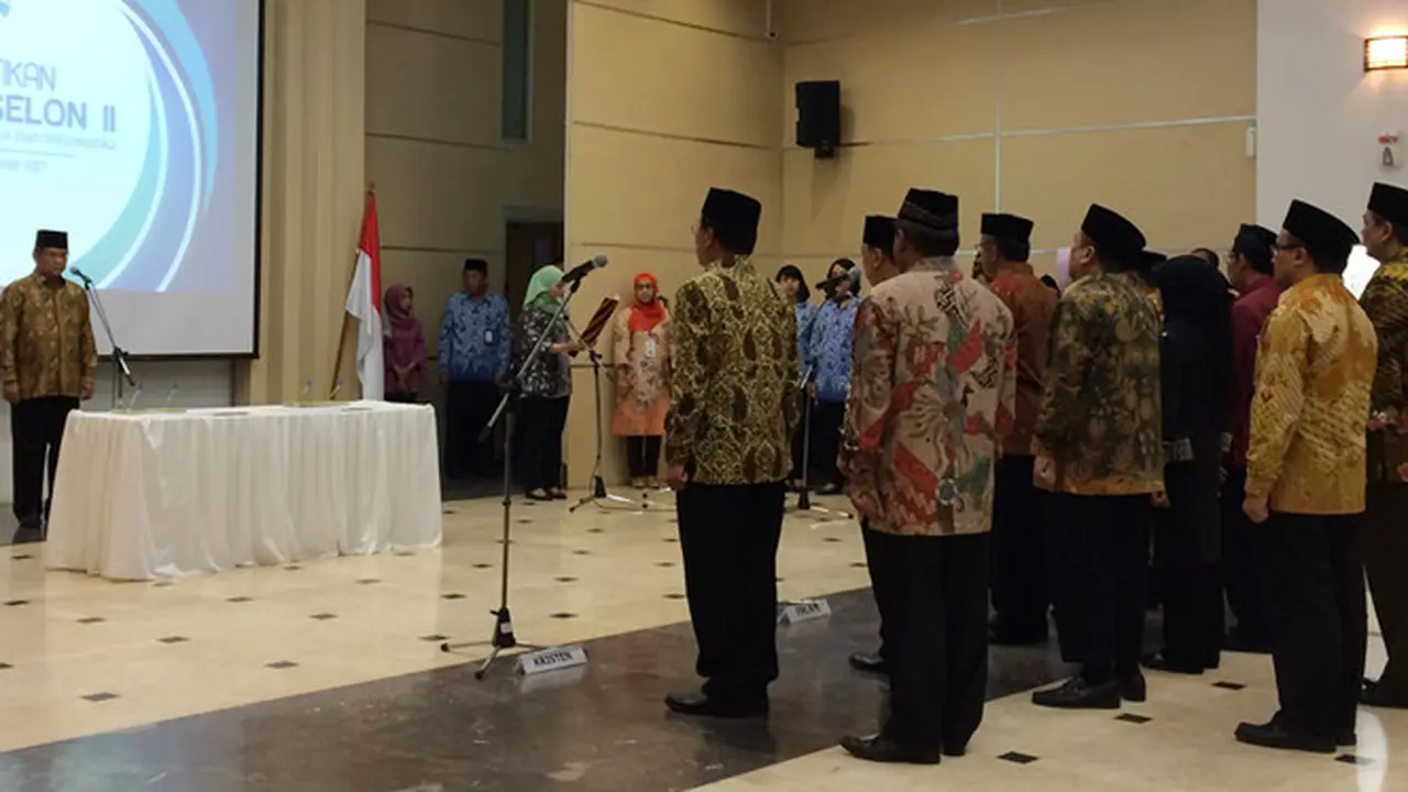 Menkominfo Lantik 13 Pejabat Eselon II