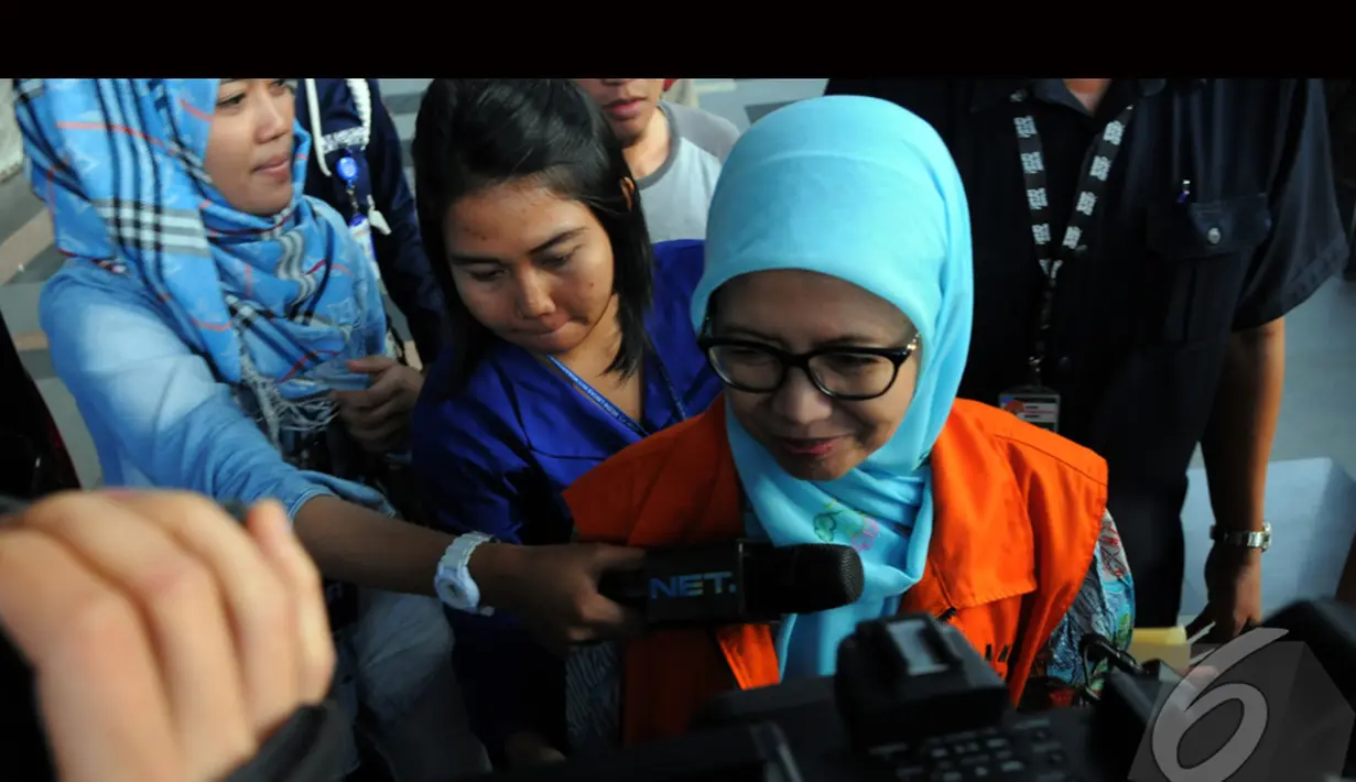 Keterkaitan Chairun Nisa dalam kasus ini karena sebelum di Komisi II dirinya pernah menjadi anggota Komisi VIII yang bermitra dengan Kementerian Agama, Jakarta, Rabu (13/8/2014) (Liputan6.com/Faisal R Syam)