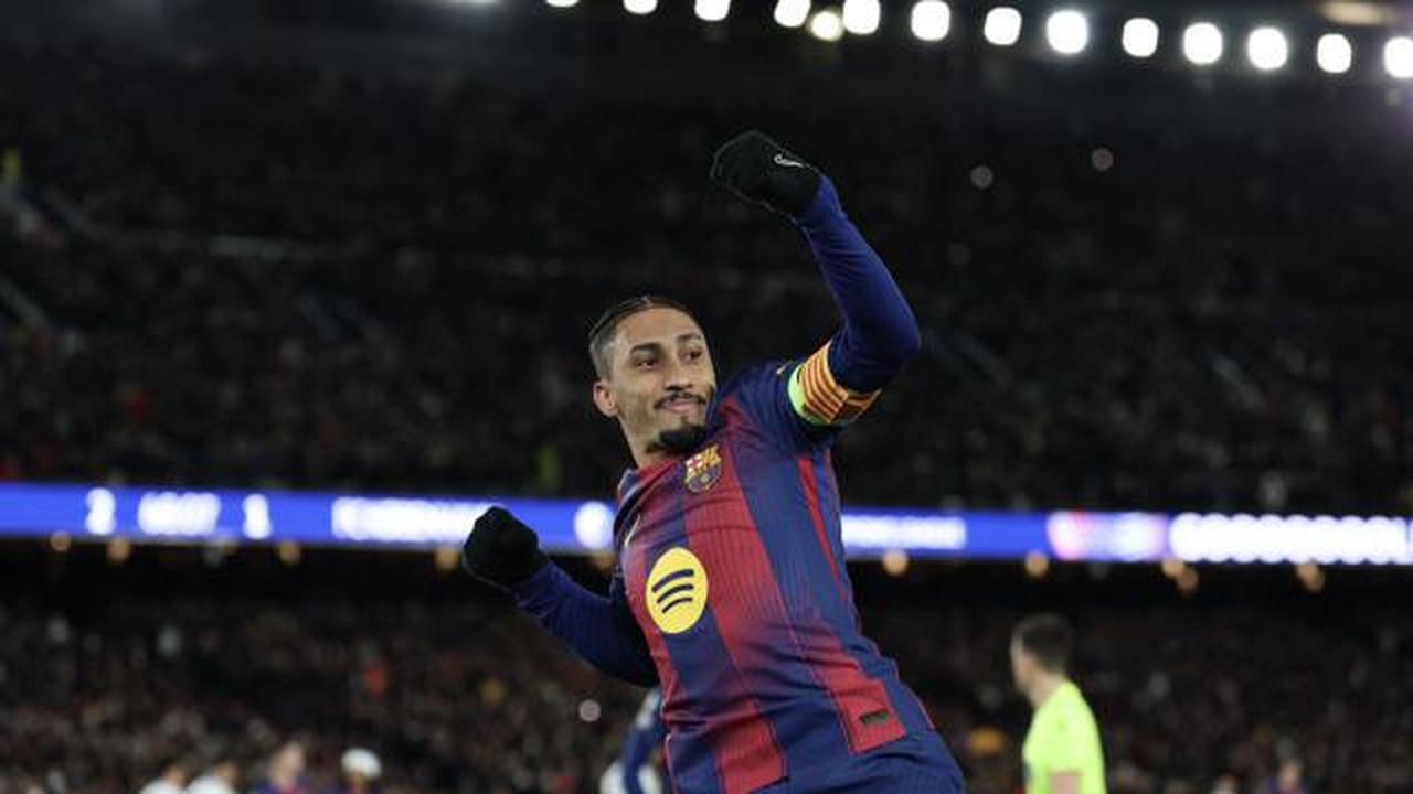 Barcelona Dibayangi Tawaran Fantastis Rp2,1 Triliun dari Klub Arab Saudi untuk Raphinha