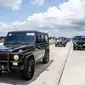 Para pecinta mobil Mercedes G-Class yang tergabug dalam Mercedes Jip Indonesia (MJI) menggelar 'Mercedes Jip Indonesia East Java Cul Tour 2018'. (Istimewa)