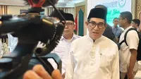 Pimpinan pusat Syarikat Islam (PP SI) menggelar silaturahmi kebangsaan dan acara Iftar Jama''i atau berbuka puasa bersama kaum Syarikat Islam di Masjid Attin Taman Mini Indonesia Indah. (Istimewa)