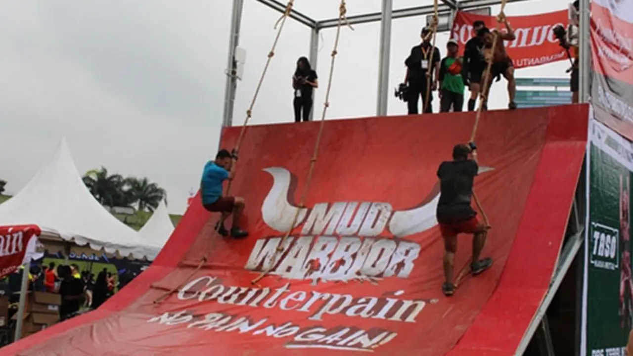 Counterpain Mud Warrior Diserbu Para Pecinta Olahraga 