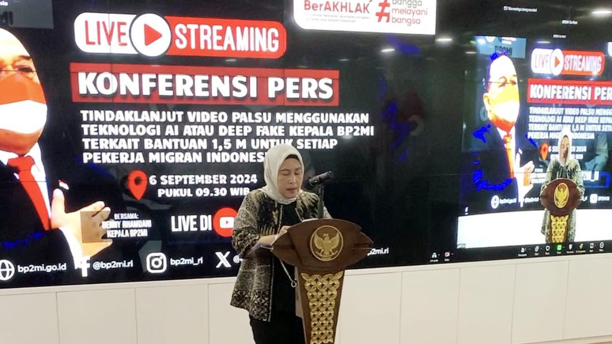 BP2MI: Video Bantuan Rp1,5 M dari Kepala BP2MI Benny Rhamdani untuk Pekerja Migran Indonesia Itu Hoaks Berita Viral Hari Ini Kamis 19 September 2024