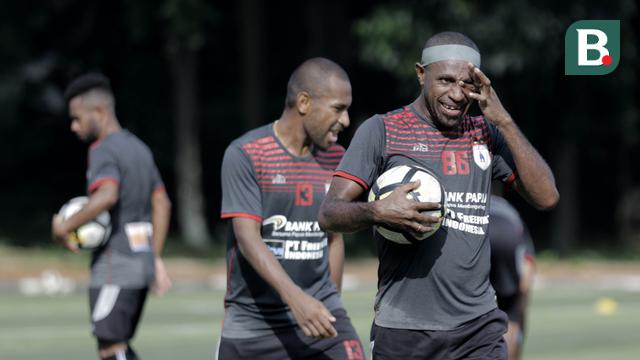 Liga 1 2018: Latihan Persipura Jayapura