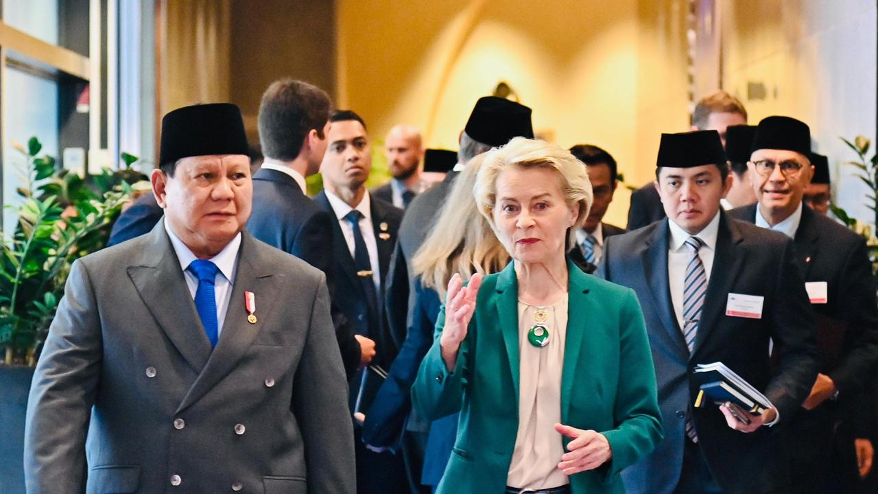 Prabowo Bertemu Presiden Komisi Eropa