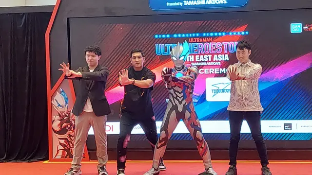 Arda Naff di Event Ultraman: Ultra Heroes Tour South East Asia 2024