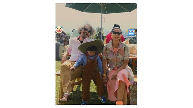 7 Potret Shareefa Daanish dan Suami, Selalu Tampil Nyentrik