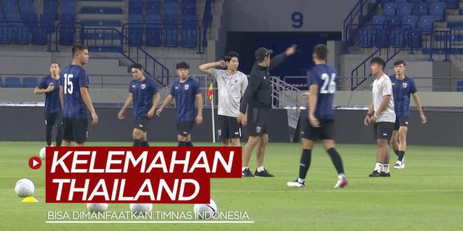 VIDEO: Kelemahan Thailand yang Bisa Dimanfaatkan Timnas Indonesia di Laga Kualifikasi Piala Dunia 2022