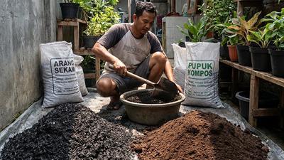 Alasan Media Arang Banyak Dipilih untuk Tanaman, Ketahui Kelebihan, Kekurangan, dan Jenis yang Cocok