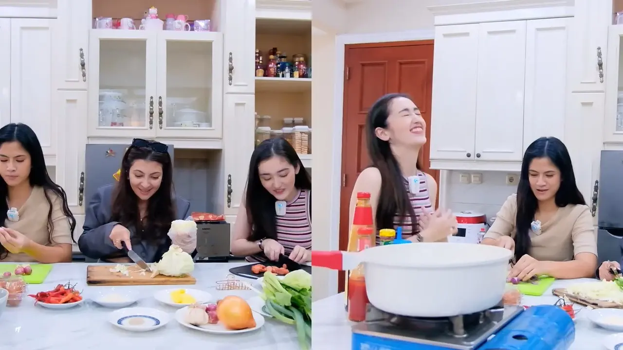 Potret Dapur Rumah Ranty Maria