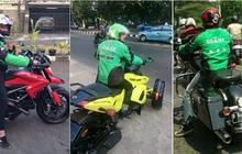 Heboh Gojek punya armada moge mewah, dari Ninja hingga Ducati