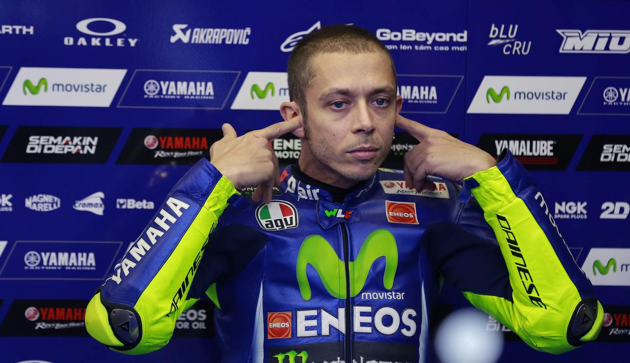 5. Valentino Rossi (Movistar Yamaha) - 168 Poin. (AP/Shizuo Kambayashi)