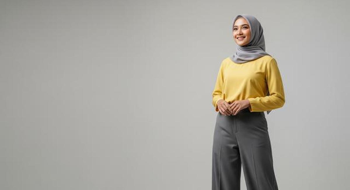 Baju Lemon Cocok dengan Jilbab Warna Apa? Cek 7 Padu Padan Ini untuk Tampil Pede