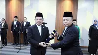 Mendagri Lantik Deputi BNPP, Minta Susun Peta Pembangunan Perbatasan