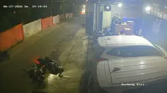 Momen Aksi Curanmor Gagal, Pelaku Ancam Tembak Korban