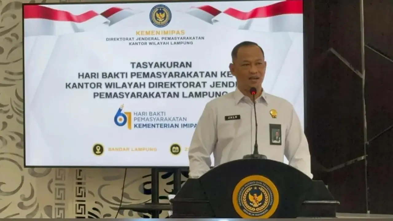 Kanwil Ditjenpas Lampung, Jalu Yuswa Panjang.
