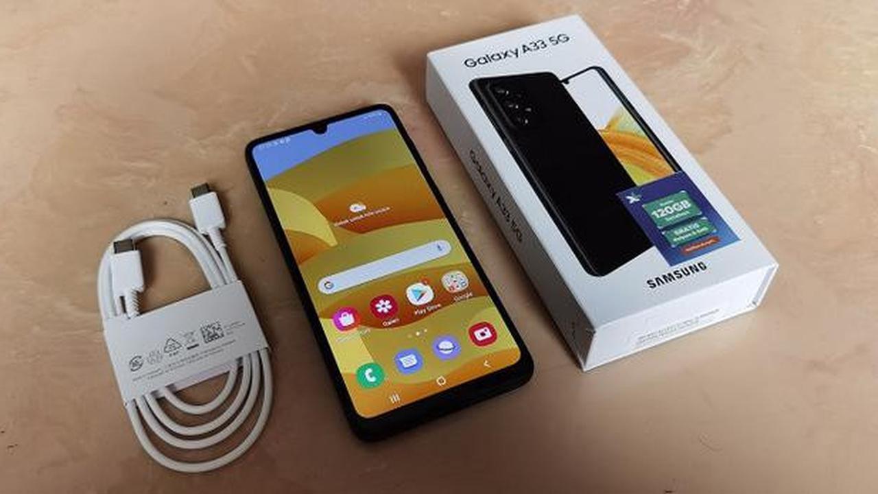 Tampilan Samsung Galaxy A33 5G. (Liputan6.com/Agustinus M. Damar)