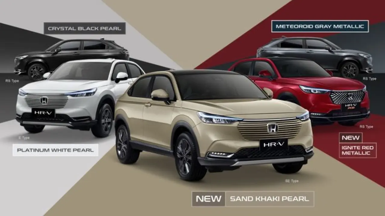Honda Siapkan 2 Warna Monochrome Baru untuk All New Honda HR-V (Ist)