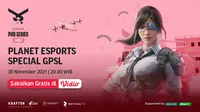 Sedang Berlangsung, Live Streaming Planet Esports Special Garuda Pro Series Ladies League di Vidio. (Sumber : dok. vidio.com)