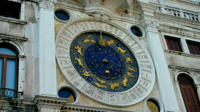 Zodiac clock