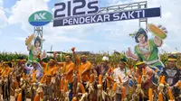 PT Syngenta Indonesia meluncurkan NK Pendekar Sakti, jagung bioteknologi yang memiliki keunggulan ganda yaitu toleran terhadap Herbisida Glifosat sekaligus tahan terhadap Ulat Penggerek Batang. (Dok Syngenta)