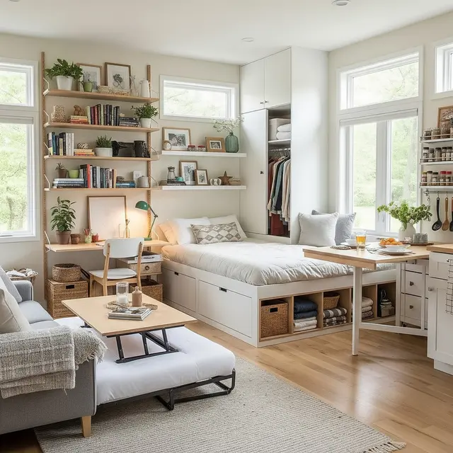 Layout Rumah Kecil dengan 3 Kamar Tanpa Terasa Sempit