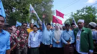 Daftar ke KPU, Iqbal-Dinda Siap Hadirkan NTB Lebih Baik