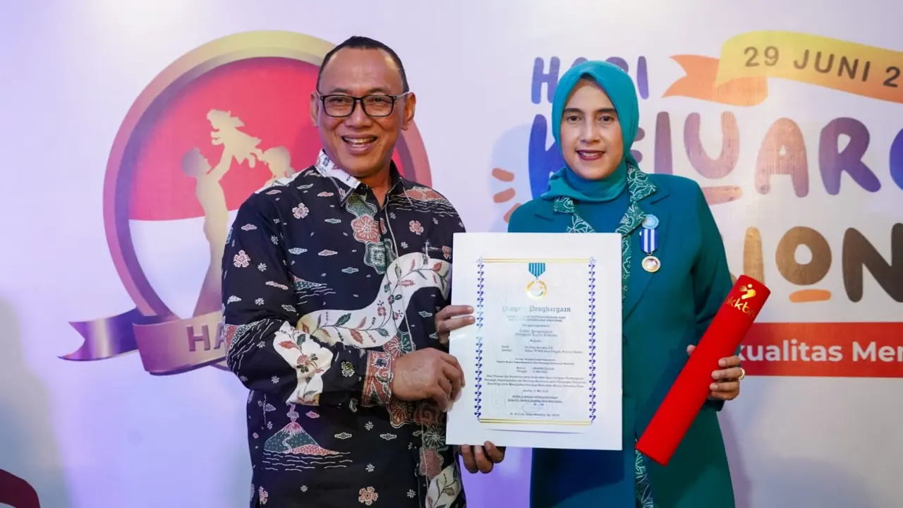 TP PKK Kota Cilegon Sebut Ada Peran Wali Kota Helldy di Balik Penghargaan Tertinggi dari BKKBN