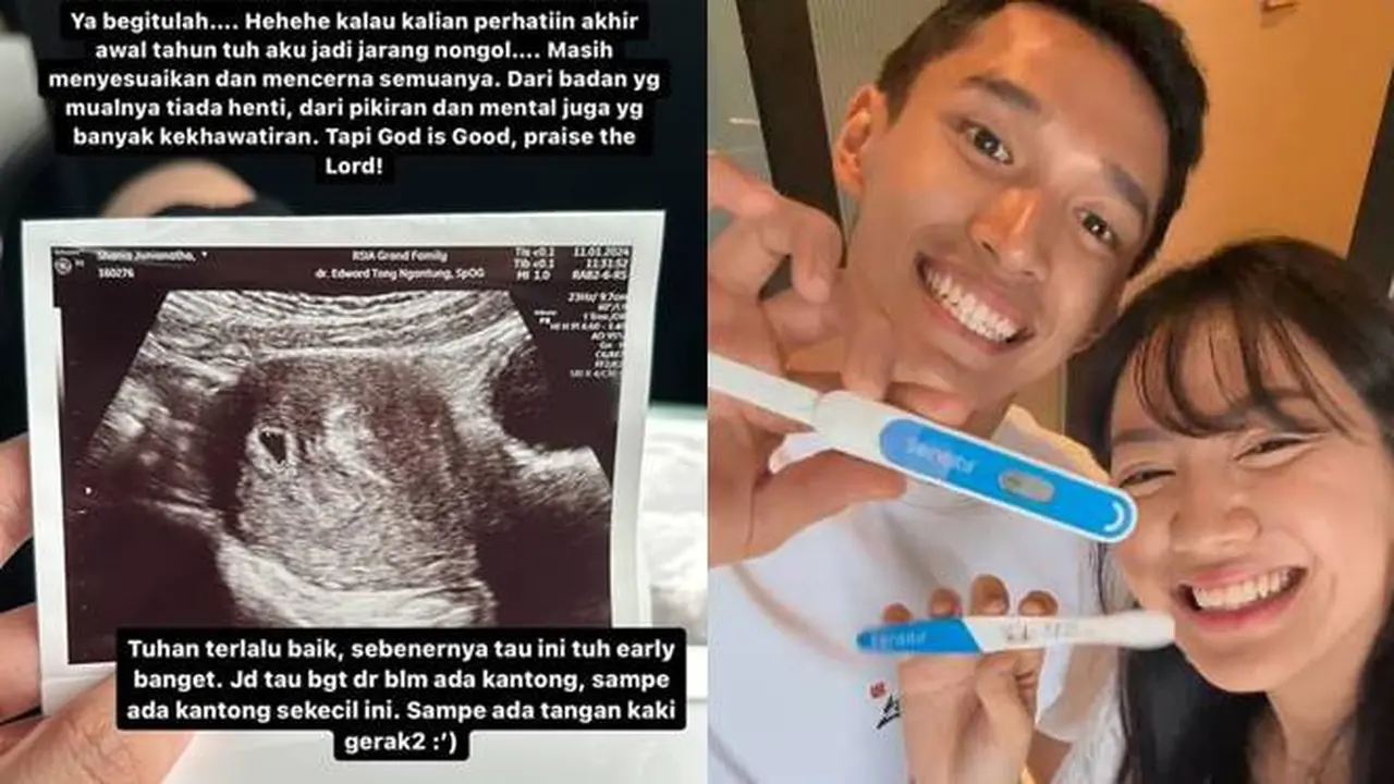 7 Potret Jonatan Christie dan Shanju Umumkan Hamil Anak Pertama, Penuh Kebahagiaan