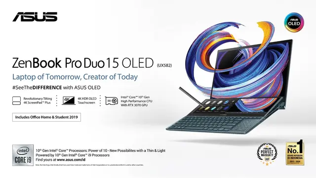 ZenBook Pro Duo 15 OLED (UX582)