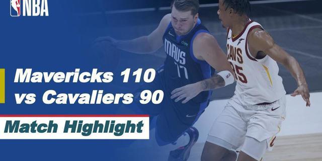 VIDEO: Highlights NBA, Dallas Mavericks Menang Meyakinkan atas Cleveland Cavaliers 110-90