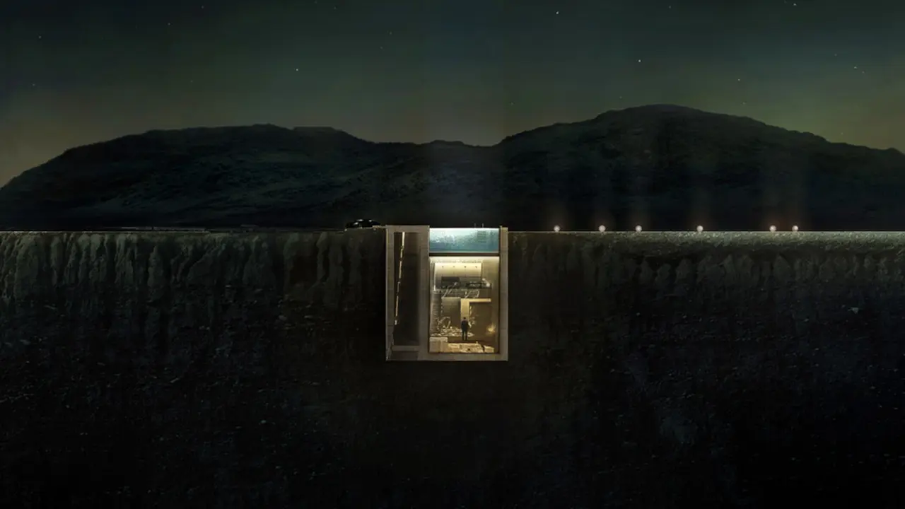 Amazing! Rumah Ini Tersembunyi di Dalam Sebuah Tebing