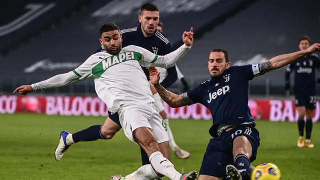 FOTO: Juventus Taklukkan Sassuolo 3-1