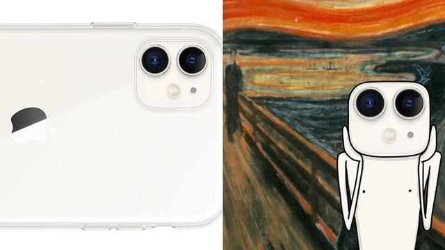 Seniman ini membuat seorang alien yang terinspirasi dari Iphone 11.