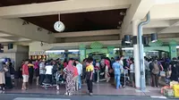 Begini ramainya kondisi Bandara Minangkabau pada Arus Balik Lebaran.