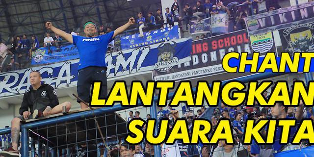 VIDEO: Ini Cara Bernyanyi Chant Bobotoh Persib, Lantangkan Suara Kita