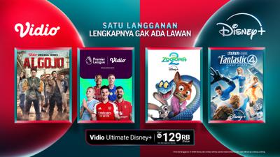 Kolaborasi Perdana Disney+ dan Vidio Hadirkan Vidio Ultimate Disney+ All Screen