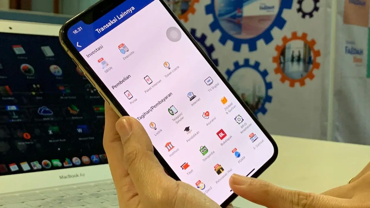 BRIsyariah mencatat kenaikan jumlah transaksi di mobile banking sekitar 5 persen. (Dok BRIsyariah)