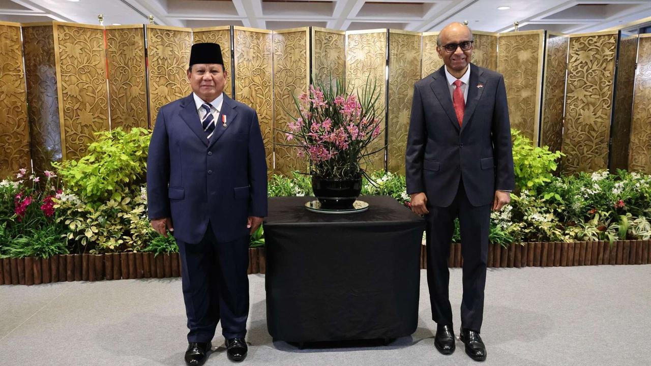 Cantiknya Anggrek Bernama Ibu Prabowo di Singapura
