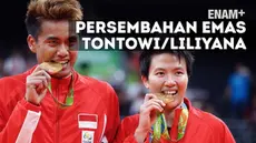 Ganda campuran Indonesia Tontowi Ahmad/Liliyana Natsir meraih medali emas setelah menang atas ganda campuran Malaysia. 